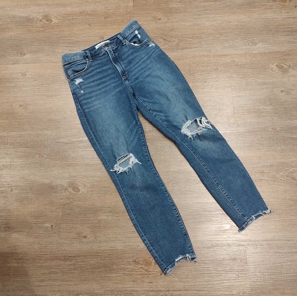 American eagle super skinny high rise distressed jeans - Picture 9 of 12